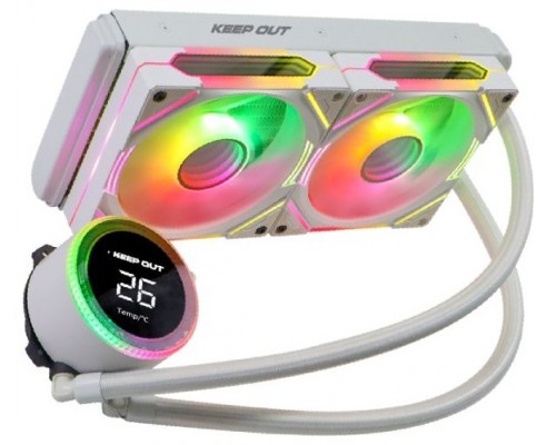 Keep Out Refriger Liquida XWC-240W PRO 240mm White